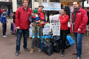 PvdA helpt mee met actie Clean Up Tiel